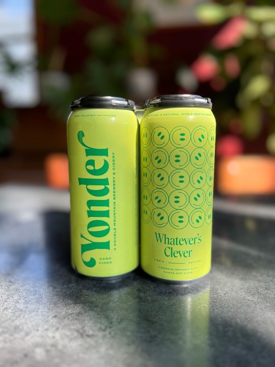 Whatever's Clever Yonder Collaboration- 4 Pack Cans