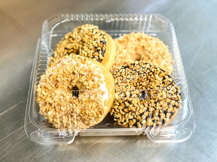 4pk Peanut Donuts