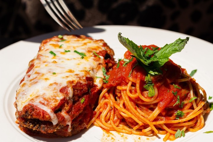 Eggplant Parmigiana Platter