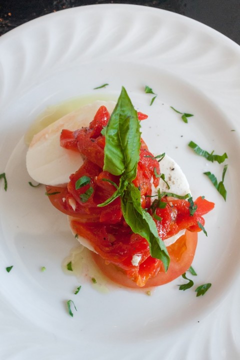 Homemade Mozzarella Caprese