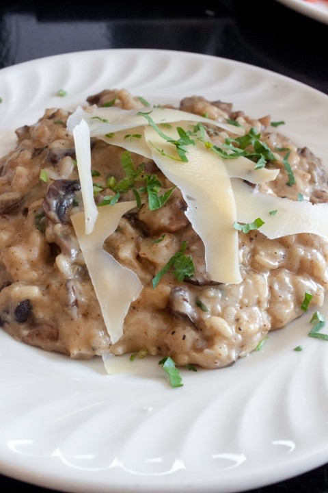 Mushroom And Truffle Oil Risotto