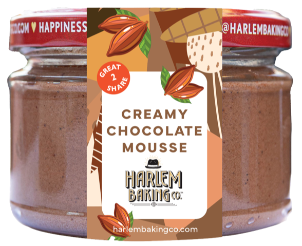 CREAMY CHOCOLATE MOUSSE (gluten free) - 8oz jar