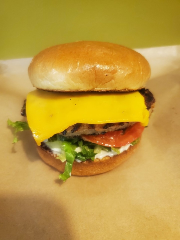 Turkey Cheeseburger