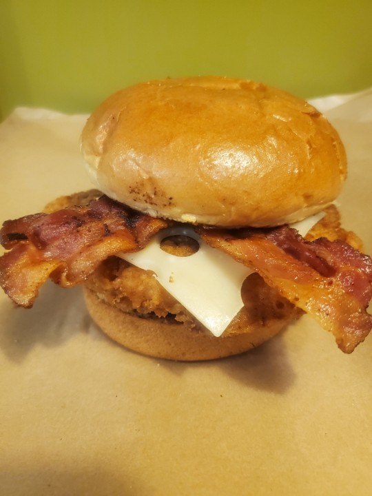 Chicken with Cheese and Bacon