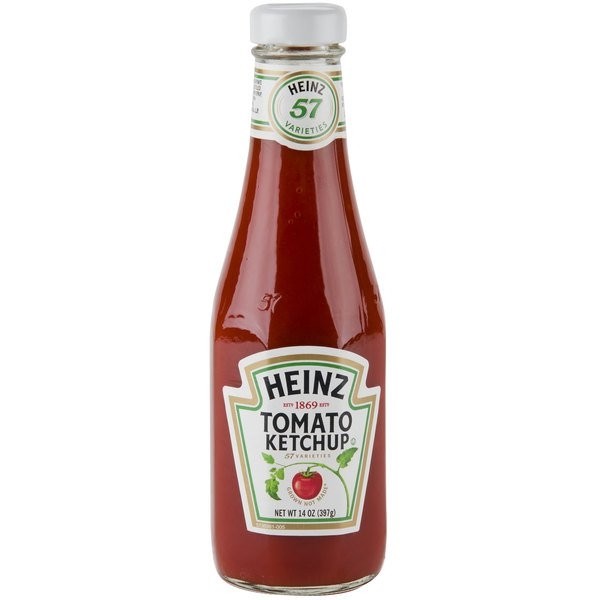14oz. Heinz Ketchup Bottle