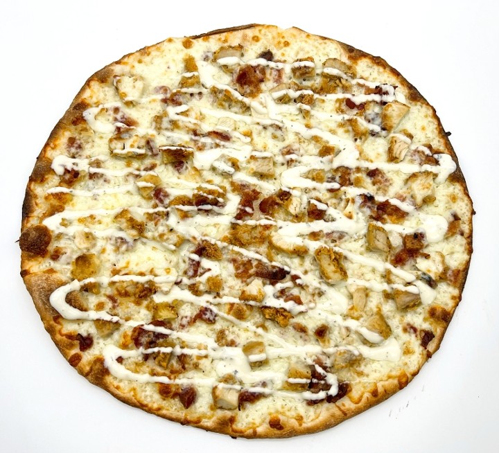 Chicken Bacon Ranch Pizza