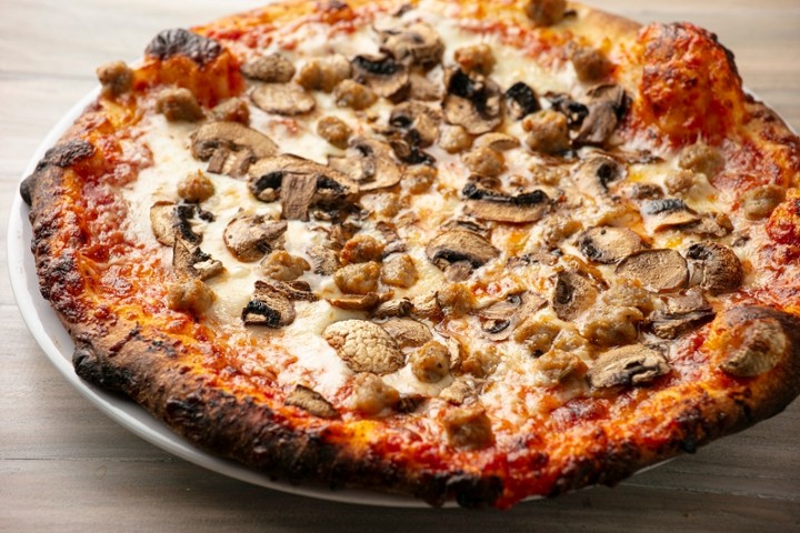 Medium Mushroom & Sausage Pizza