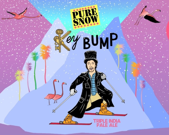 KEY BUMP PURE SNOW 4pk (TRIPA)
