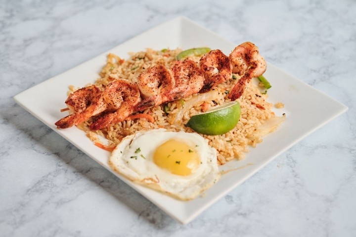 Shrimp/Spicy Basil Rice