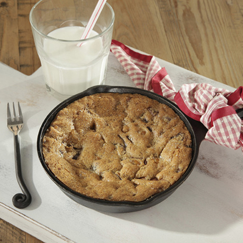 Sandy's Amazing Chocolate Chunk Skillet Cookie