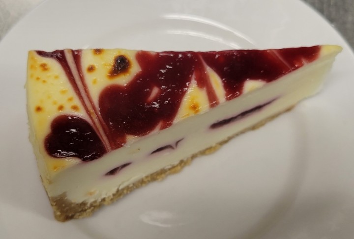 White Chocolate Rasberry Cheesecake
