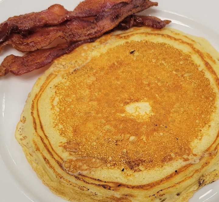 One pancake/side of bacon