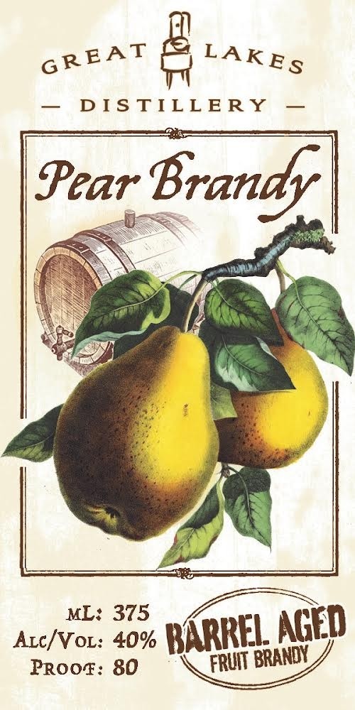 Barrel Aged Pear Brandy 375ml