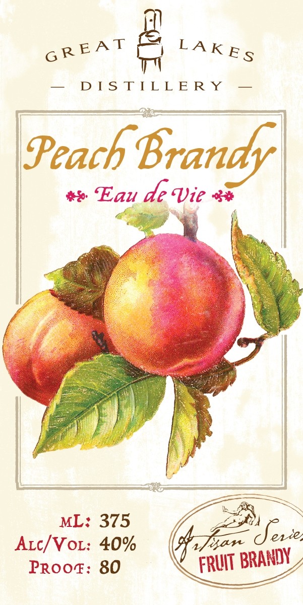 Peach Street Oak Aged Pear Brandy