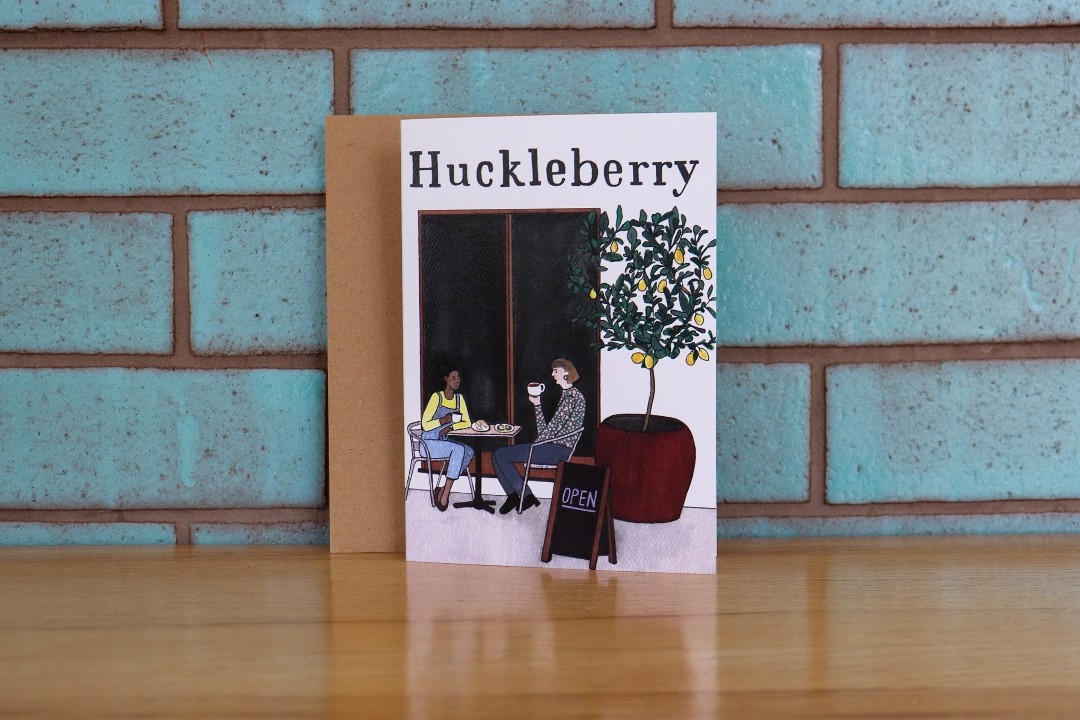 Huckleberry Greeting Card