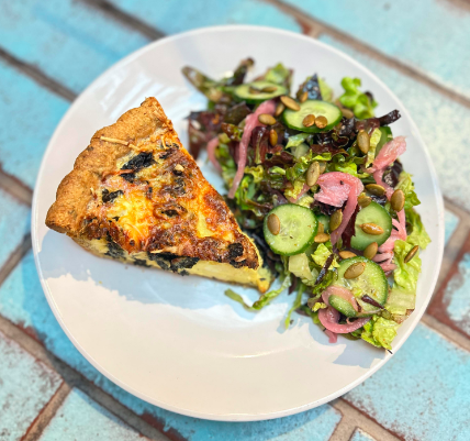 Farmers' Market Vegetable Quiche