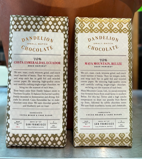 Dandelion Chocolate Bar