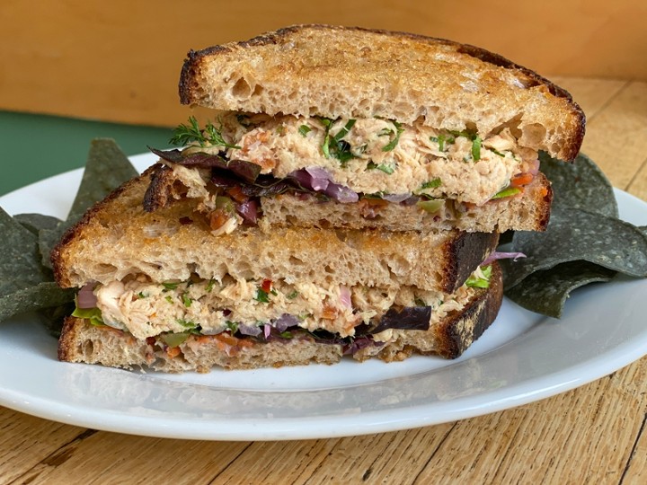 Wild Albacore Tuna Salad Sandwich