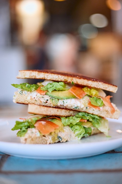 Wild Albacore Tuna Salad Sandwich