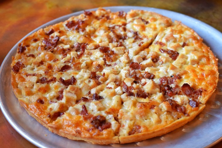 Chicken Bacon Ranch Pizza