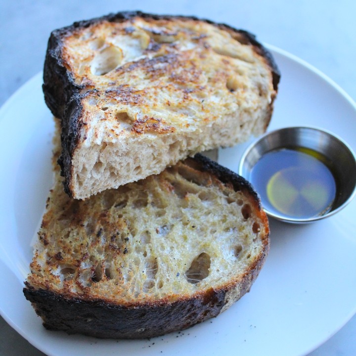 Toasted Milo + Olive Bread