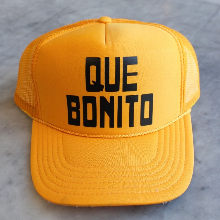 Que Bonito Hat - Yellow