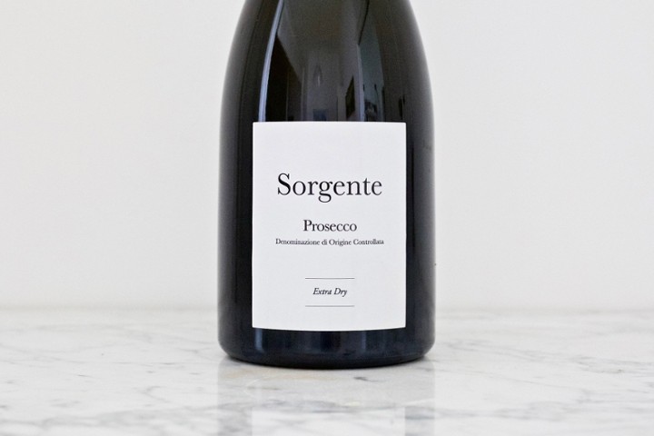 NV Sorgente, Prosecco, Extra Dry