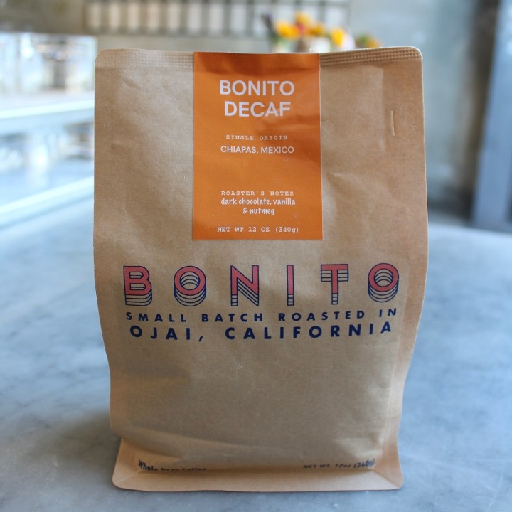 Bonito Retail Coffee - Decaf