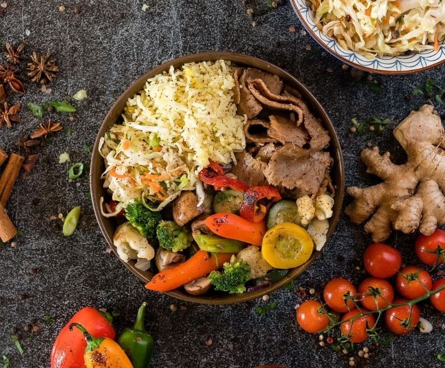 Jamaican Lamb Bowl