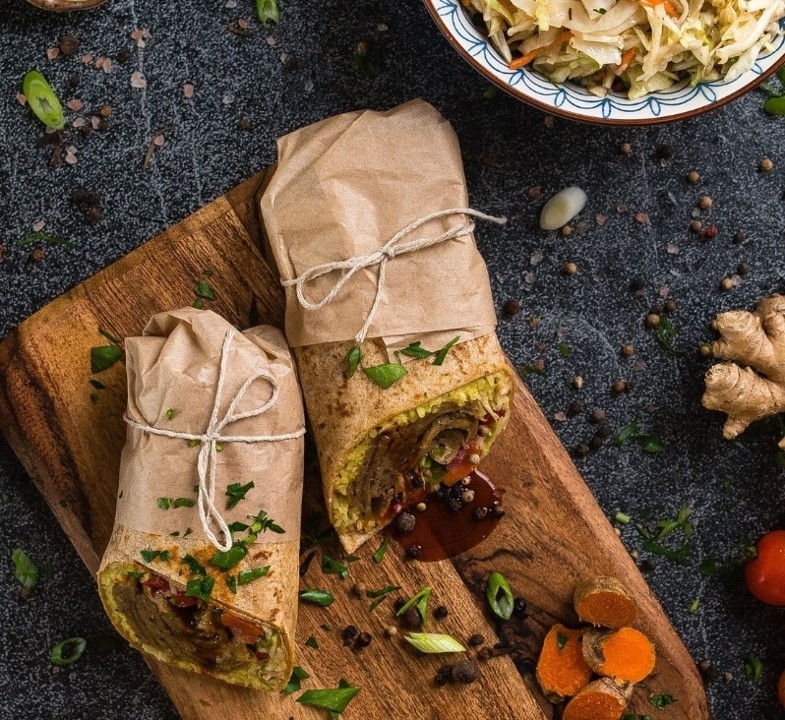 Jamaican Lamb Wrap