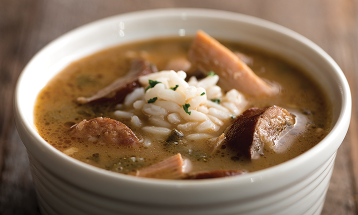 CHICKEN & SAUSAGE GUMBO - CUP
