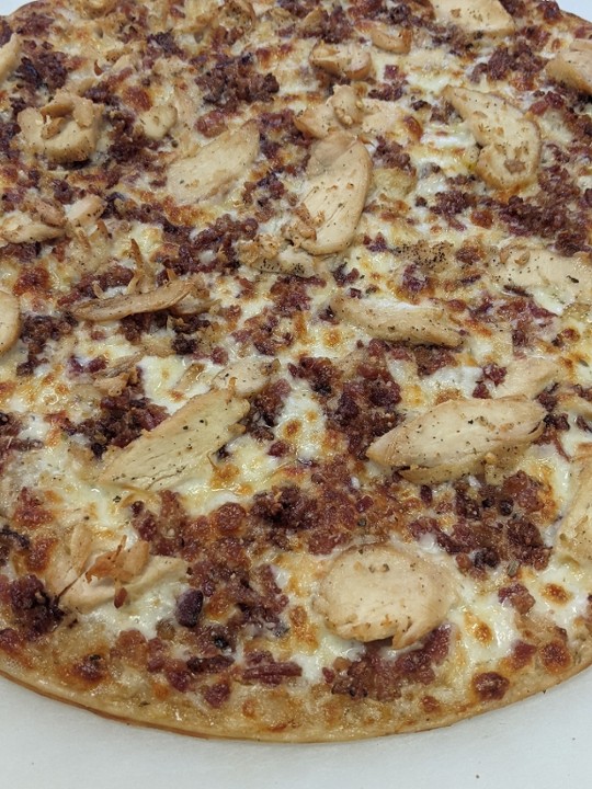 Chicken Bacon Ranch Pizza