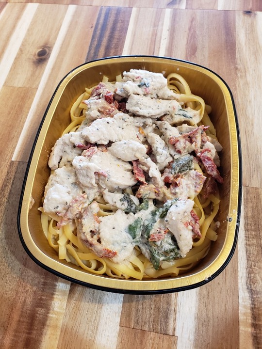 Creamy Tuscan Garlic Chicken Pasta - Double Portion