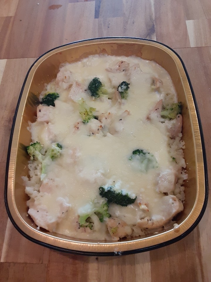 Keto - Chicken Broccoli Alfredo Bake - Double