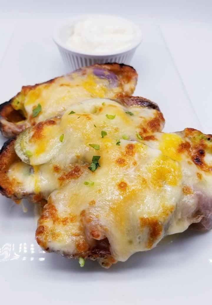 LOADED POTATO SKINS - MEXICAN STYLE