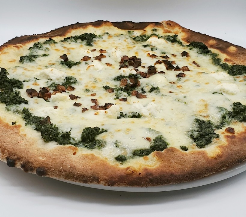 SPINACH & MUSHROOM PIZZA