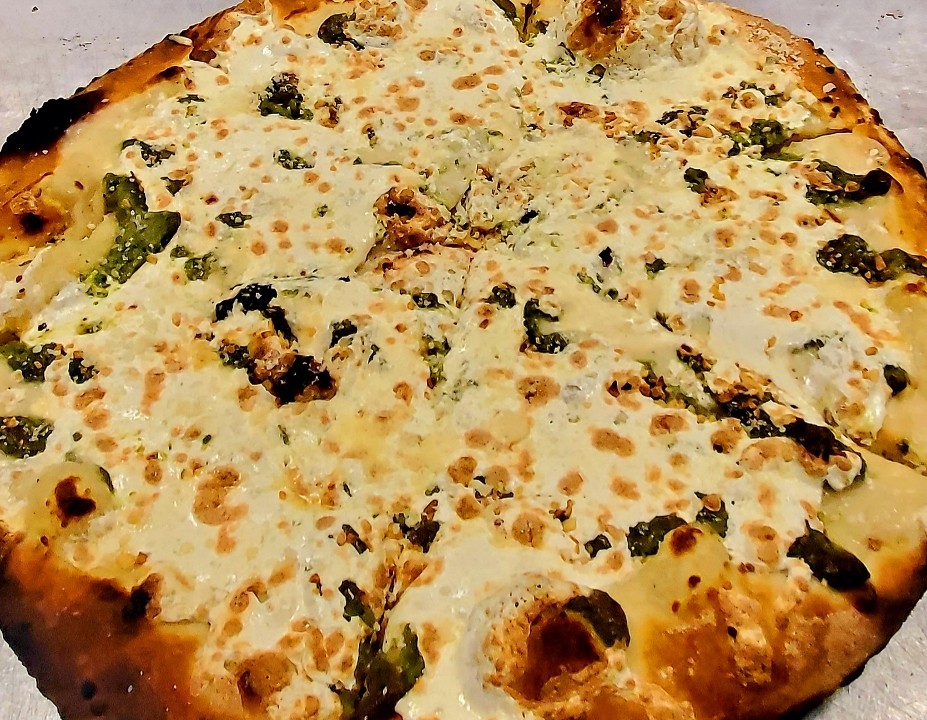 CREAMY PESTO PIZZA new