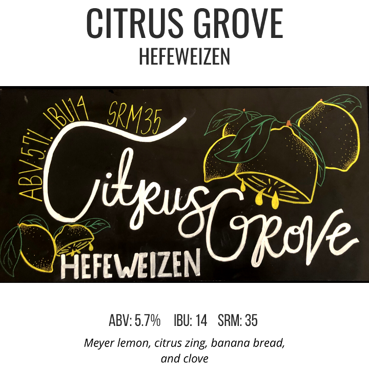 Citrus Grove Growler