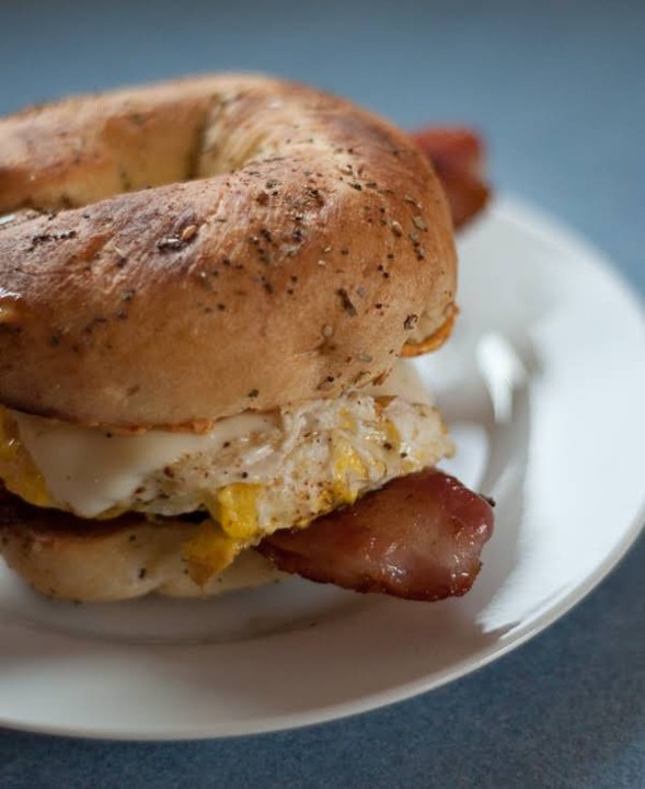 Sausage Egg & Cheese Bagel