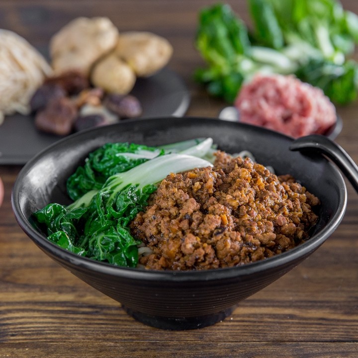 Mushroom Meat Sauce Rice Bowl/ 冬菇肉燥饭