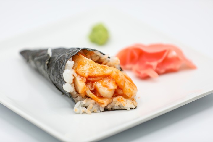 Spicy Conch Hand Roll