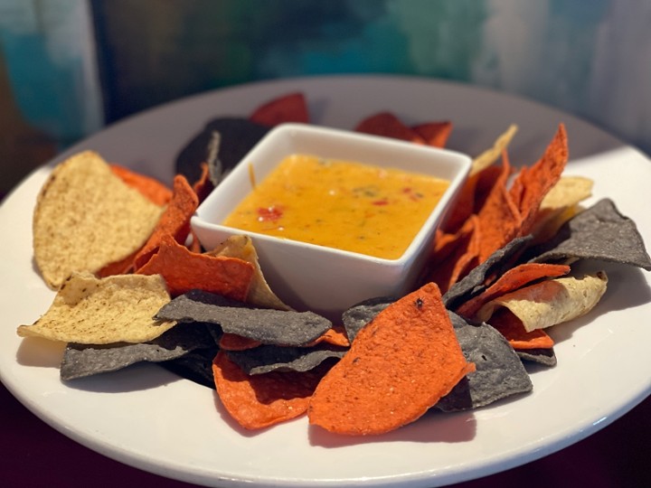 Queso Dip & Chips (large)