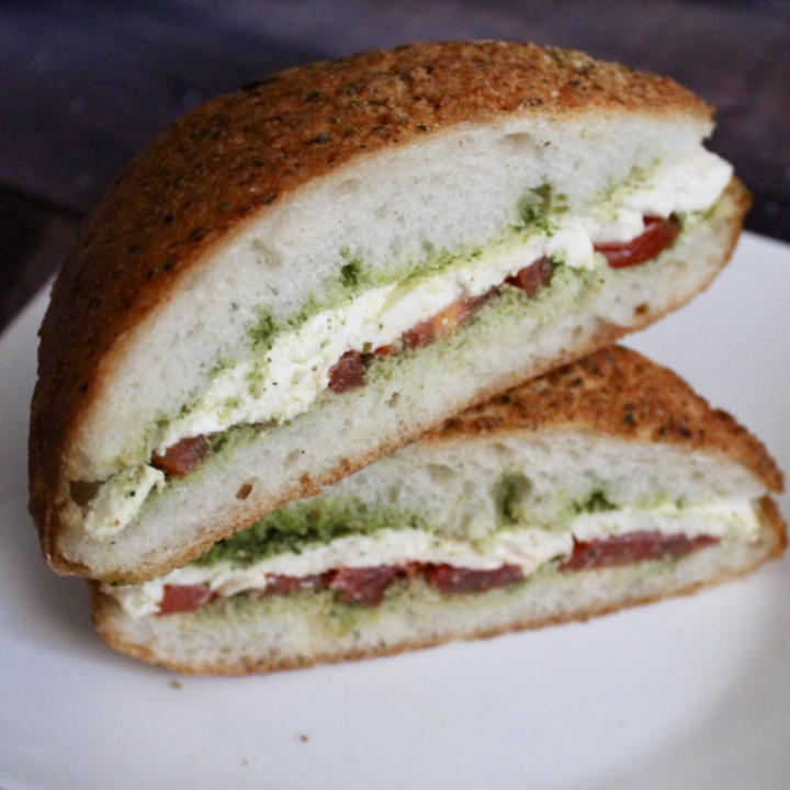 Half Caprese Sandwich