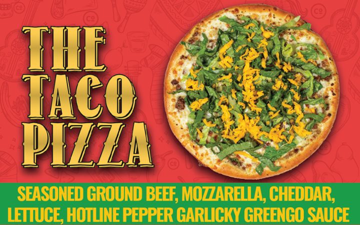 10" Pizza Of The Month "The Taco Pizza"