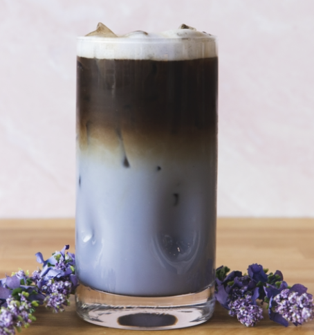 Iced Lavender Love Oatmilk Latte