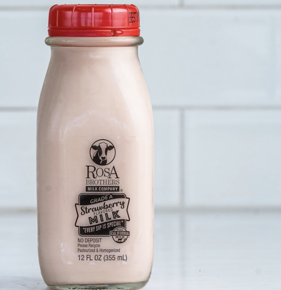 Rosa's Strawberry Milk.