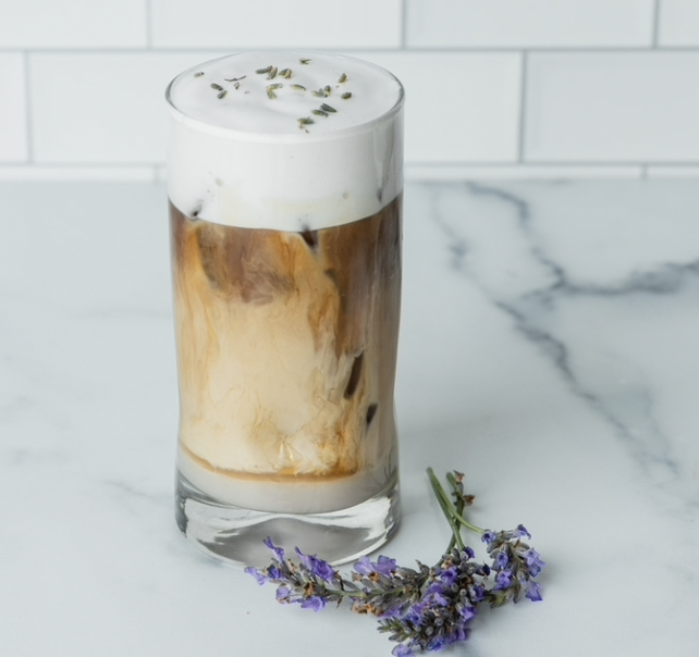 White Lavendar Cold Brew