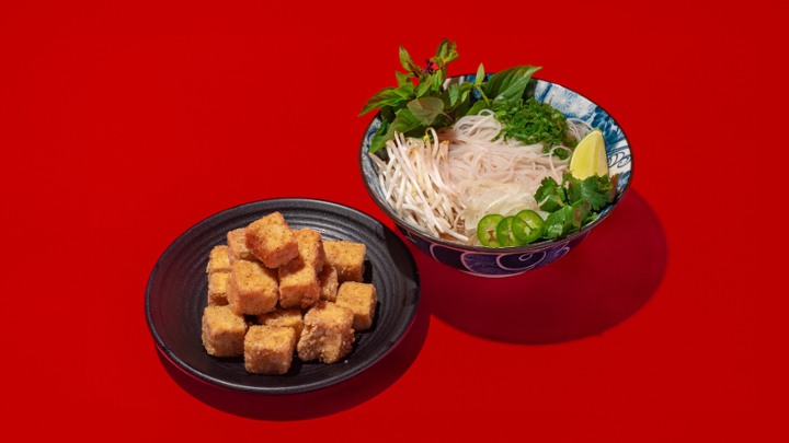 Fried Tofu Pho