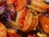 Shrimp, Pork Eggplant