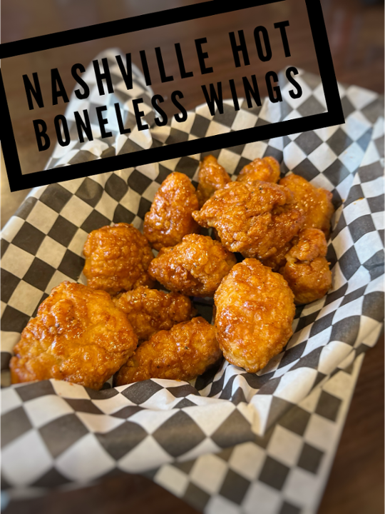 Nashville Hot Boneless Wings